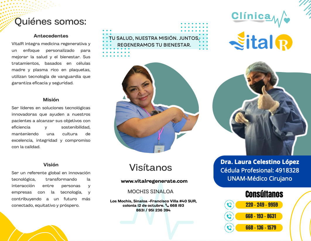 Página 1 del Folleto Informativo